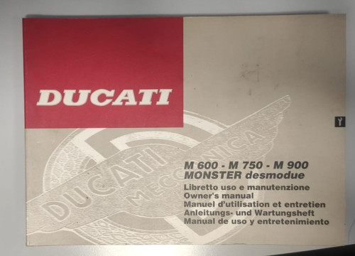 Uso manutenzione ducati m - manutenzione,