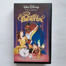 LA BELLA E LA BESTIA I CLASSICI WALT DISNEY VHS VIDEOCASSETTA BUENA VISTA 1993