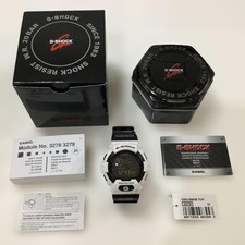 Casio G SHOCK GWX 8900B 7DR bianco G LIDO grafico marea dati lunari limitati