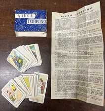 Indovino Crema Nivea, mazzo completo delle 54 carte da gioco e delle istruzioni