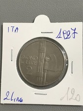 ITALY 2 LIRE VOUCHER 1927