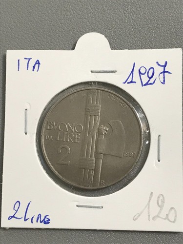 Italia buono lire 1927 - buono, da