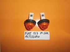 2X FANALINI ANTERIORI FIAT 127 1'PRIMA SERIE SPECIAL ANNI 71/76 SIDE LIGHTS  127