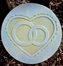 Wedding rings mold plaster