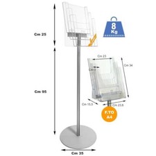 ESPOSITORE DEPLIANT RIVISTE A4