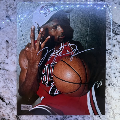 Foto firmata michael jordan - foto,