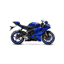 Terminale Di Scarico Lv-10 Nero Acciaio Yamaha Yzf R6 2006 > 2023