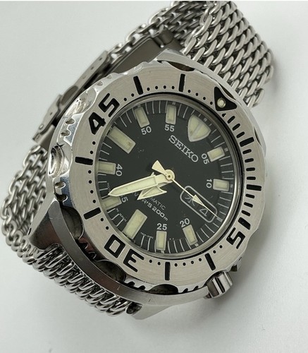 Seiko skx779 black monster 1st - seiko,