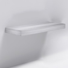 Hanging laminate shelf for