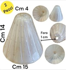 Ricambio lampadario lampada lume lumetto applique boccia in vetro attacco 1cm