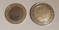 Moneta Belgio 2 Euro e 1 Euro 2002