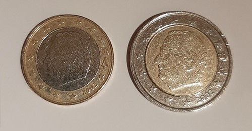 Moneta belgio euro 1 - moneta,