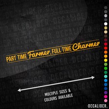 Adesivo charmer part-time