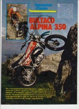 advertising Pubblicità  TEST MOTO BULTACO ALPINA 350 MOTOSPAGNOLE MOTOSPORT