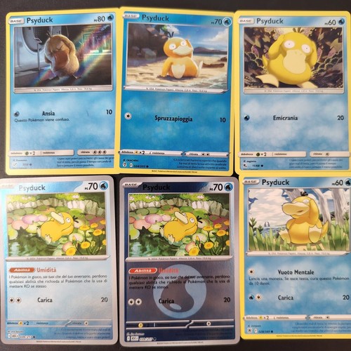 Pokemon lotto psyduck reverse - pokemon,