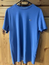 t shirt uomo tommy hilfiger blu S