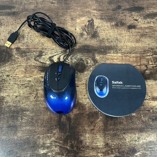 Mouse laser saitek gm3200 - mouse, 2006