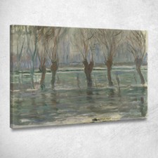 Acque Di Piena Claude Monet