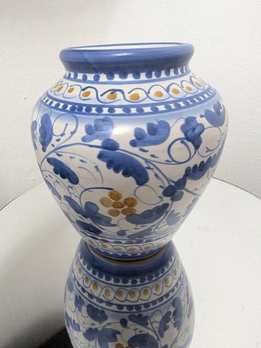 Vaso ceramica dipinto a - in,