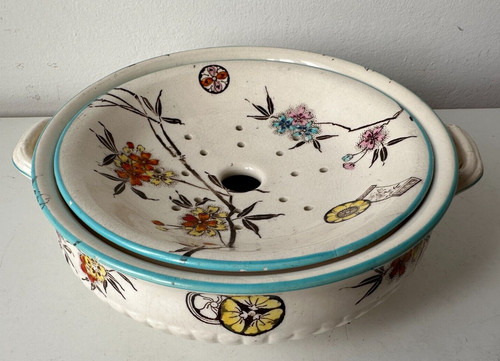 Antico portaspugna ceramica - antico,