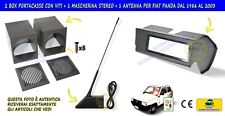 KIT AUDIO STEREO PER  PANDA 141 4x4  ANTENNA PORTA CASSE RADIO stereo kit 