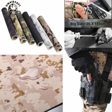 Nastro Elastico Autoadesivo Mimetico Panno Elastico Paster Caccia Stealth 30cm