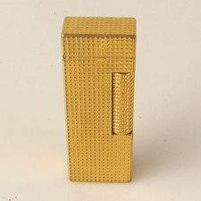 Accendino DUNHILL Switzerland placcato oro anni '80 da revisionare non funziona