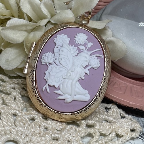 Collana medaglione cammeo