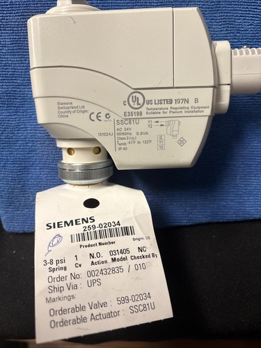 Attuatore valvole siemens - attuatore,