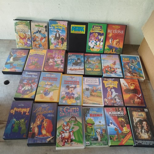 Lotto videocassette vhs - 25,