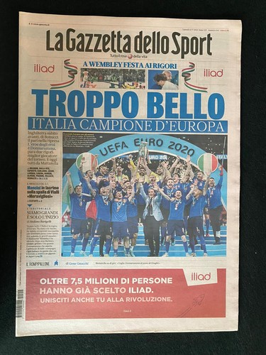 Gazzetta dello sport del 12 - la,