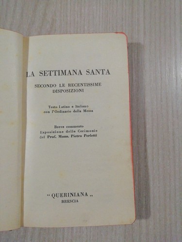 Libro settimana santa - libro, la
