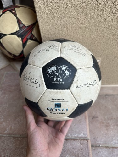 Pallone autografato calcio - autografato,