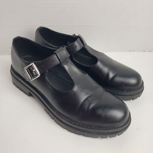 Black chunky mary jane - black,