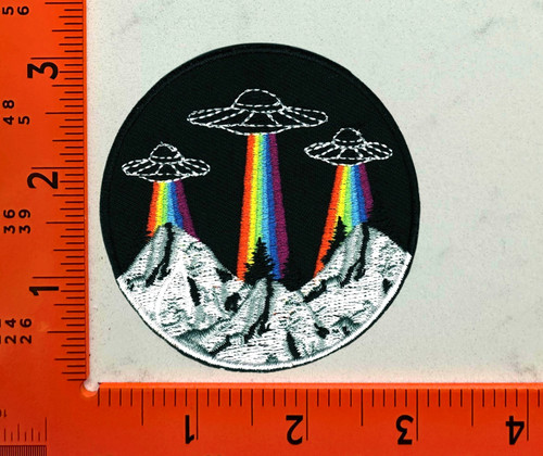 Toppa ricamata iron ufo - iron-on,