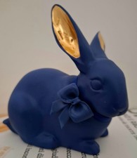 Lladrò CONIGLIO (AZZURRO-ORO)