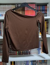 Top monospalla a manica lunga Taglia M Stradivarius