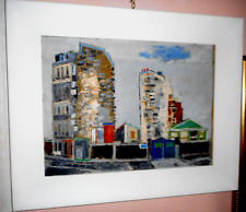 ORFEO TAMBURI Olio cm. 43x58 ARCHIVIO no mario schifano,tano festa,franco angeli