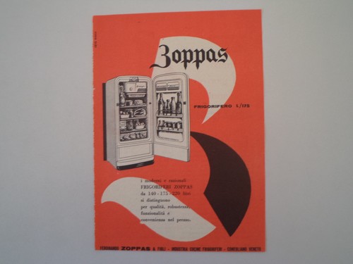 Advertising pubblicità 1956 - advertising,