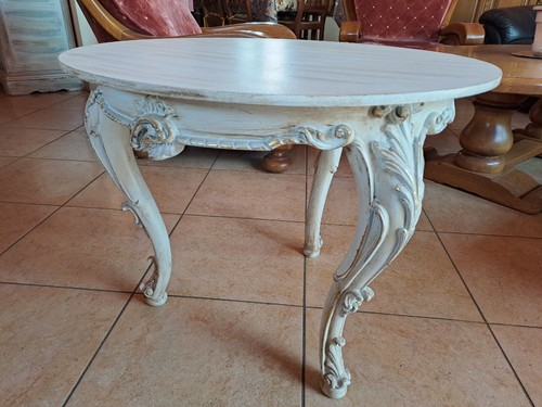 Tavolino vintage circolare
