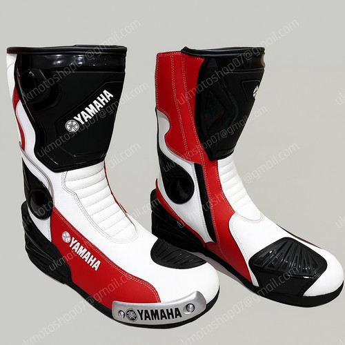 Scarpe moto racing pelle - scarpe, di