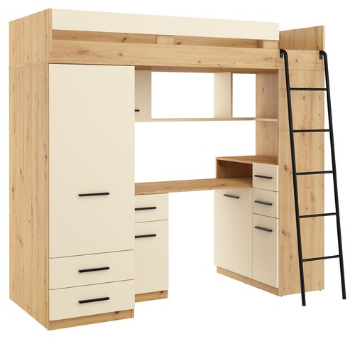Bim furniture letto - letto, soppalco