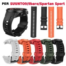 Silicone watch strap for