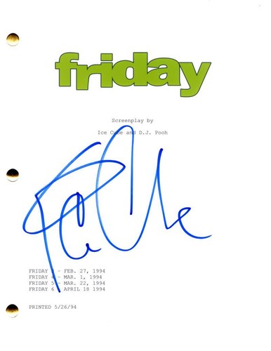 Ice cube autografo firmato - ice,
