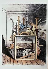 GIORGIO DE CHIRICO “INTERNO METAFISICO” "Offerta Black Friday"