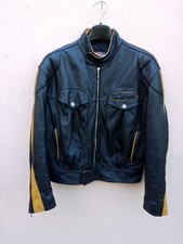 GIUBBOTTO IN PELLE VINTAGE BIKERS * DIESEL * Misura L Anni 90