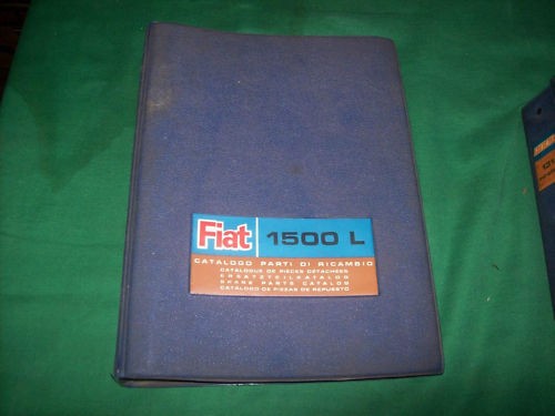 Fiat 1500 1500l - fiat, catalogo