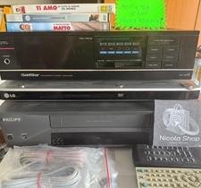 Lotto GSA-5100 AMPLIFICATORE FUNZIONANTE - LETTORE DVD LG E VHS PHILIPS Leggi