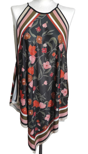 Zara floreale fazzoletto - fazzoletto, orlo