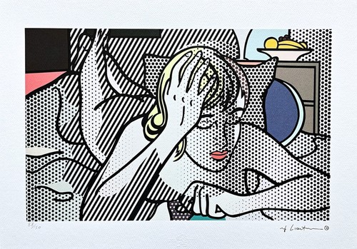 Roy lichtenstein nudo - -,